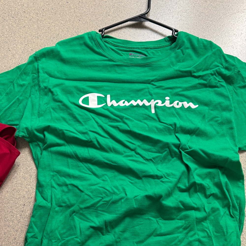 Champion Kids' Tee in Vibrant Green